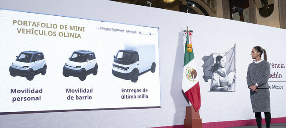 Mexico’s first homegrown EV OEM Mexican Government Olinia EV Announcement