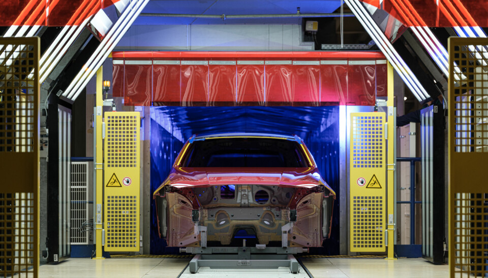 BMW's Leipzig plant uses hydrogen to power bivalent burners, as well as forklifts and tug trains BMW Leipzig Hydrogen Pipeline