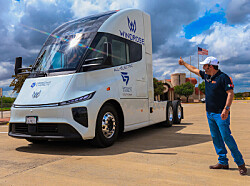 EV charging firm plans first US-Mexico electric freight route