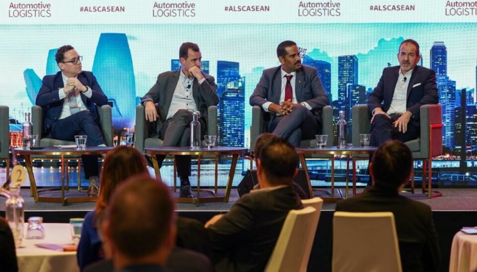 (From left to right) DP World's Julio Bellota, Bridgestone's Eric van Steen, VinFast's Praveen Durairajan Prakash and BMW Group's Dr Michael Nikolaides Resilience Panel Praveen Durairajan Prakash VinFast Eric van Steen Bridgestone Julio Bellota DP World Dr Michael Nikolaides BMW ALSC ASEAN