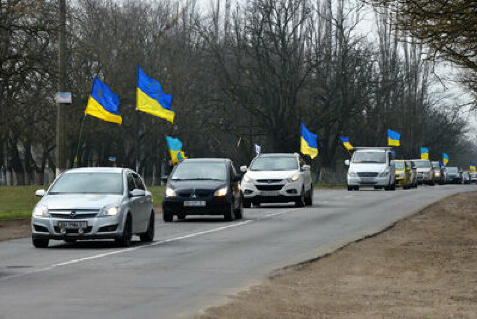 The backlash over Ukraine stifles vehicles flows Social movement AntiMaidan