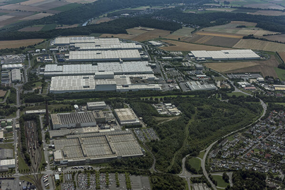 Volkswagen Depot Kassel part 2: Mitten in Europa Kassel-from-above