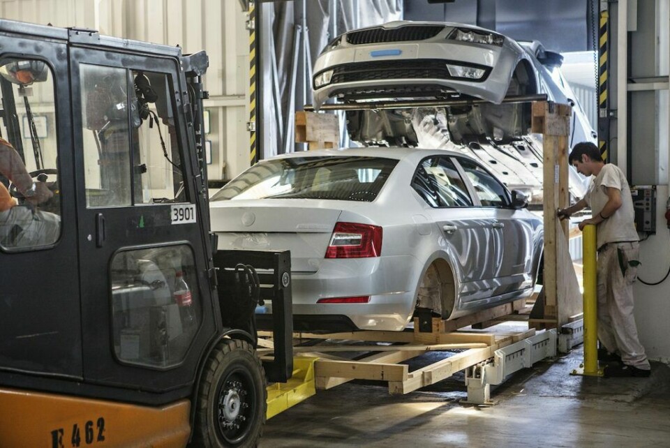 Skoda: Simply Clever logistics RFL8394-1024x683