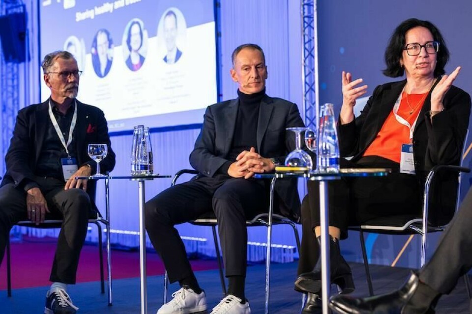 Lars Bäumann from IDSA, Frank Göller from VW Group and Birgit Boss, Bosch at ALSC Digital Strategies 2023 ALSC Digital Strategies Lars Bäumann, Frank Göller and Birgit Boss