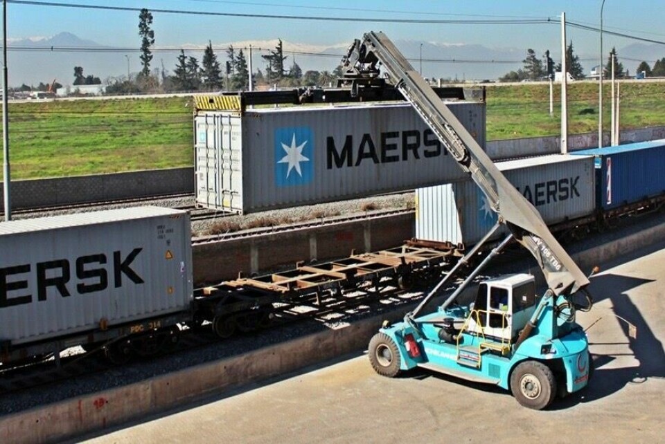 Maersk will use a rail ‘land bridge’ to avoid disruptions due to the ongoing drought affecting the Panama Canal Maersk container
