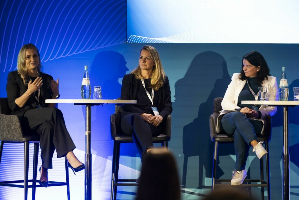 (L to R) Iza Kalinska, JLR, Sabine Isenbort, Ford Europe, and Sonia Santos, Bosch ALSC Europe 2024 Iza Kalinska, JLR, Sabine Isenbort, Ford Europe, Sonia Santos, Bosch