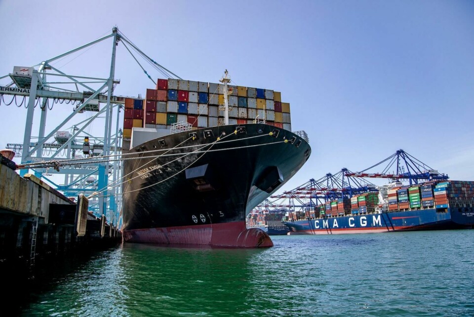 The Port of Los Angeles moved 10.3m containers in 2024 Daytime-Ops port LA