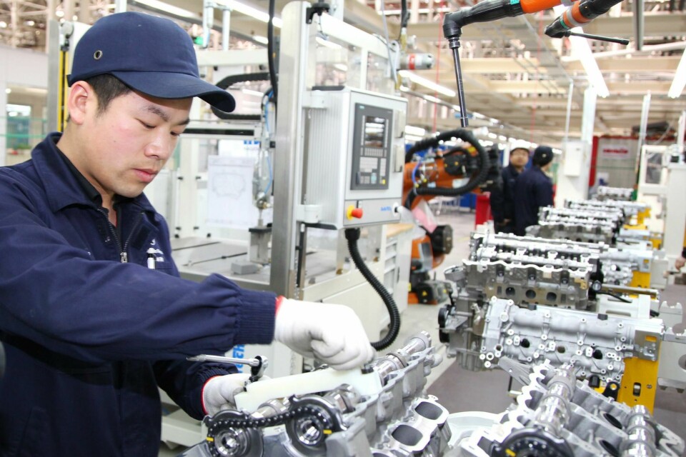 The Beijing Benz engine plant is a JV facility. Credit: BBAC Engine plant, BBAC