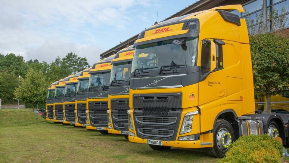DHL Supply Chain is assessing the performance of HVO in its UK fleet DHL trucks HVO