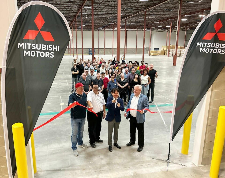 Mitsubishi Motor Sales of Canada added 6,200 sq.m to almost double the size of its existing service parts distribution centre in Mississauga and celebrated its opening in October 2023 PDC-Expansion-1