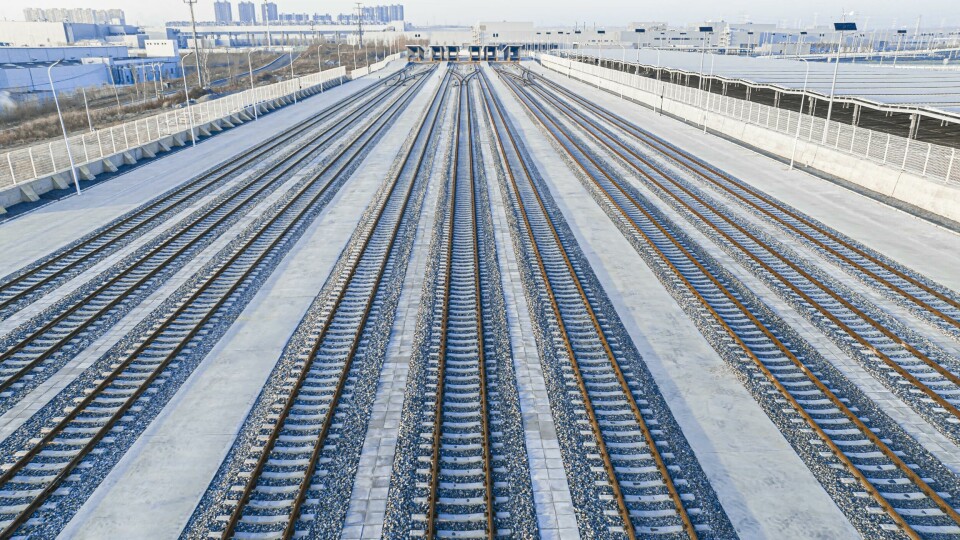 The Dadong plant now has nine comprehensive connections Part of the extension of the Dadong site includes a comprehensive rail network.