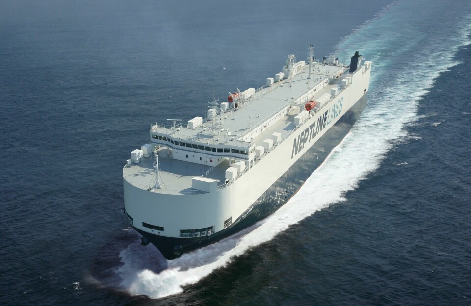 Neptune Lines increases car carrier fleet Neptune Thalassa aerial