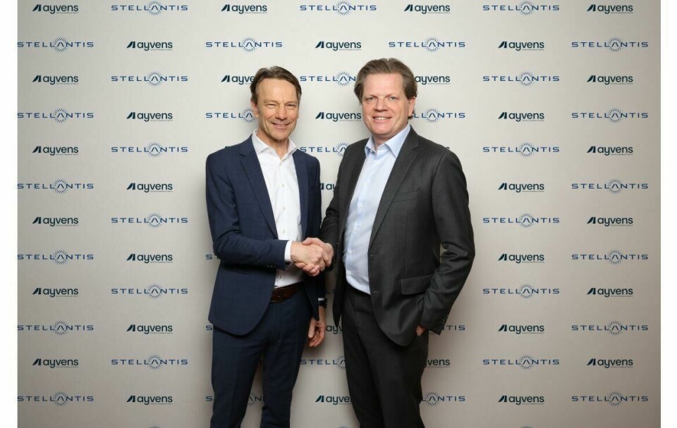 Uwe Hochgeschurtz, COO, Stellantis and COO for Enlarged Europe at Ayvens, Miel Horsten Stellantis Ayvens agreement