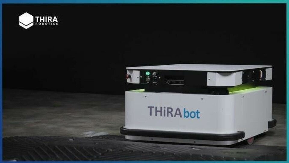 The Thirabot T300 is being used to move carts at Hyundai Transys’ Alabama plant Thirabot T300