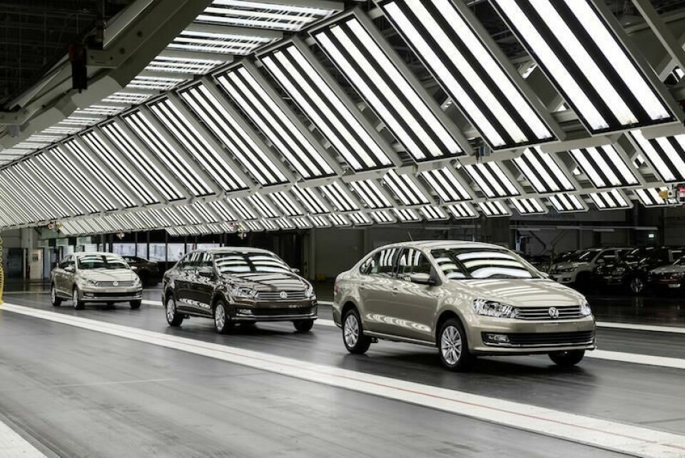 The former Volkswagen Group plant in Kaluga, western Russia, is expected to begin operations later this year under new owners, assembling kits from China’s Chery Volkswagen Group Rus Werk Kaluga Russland