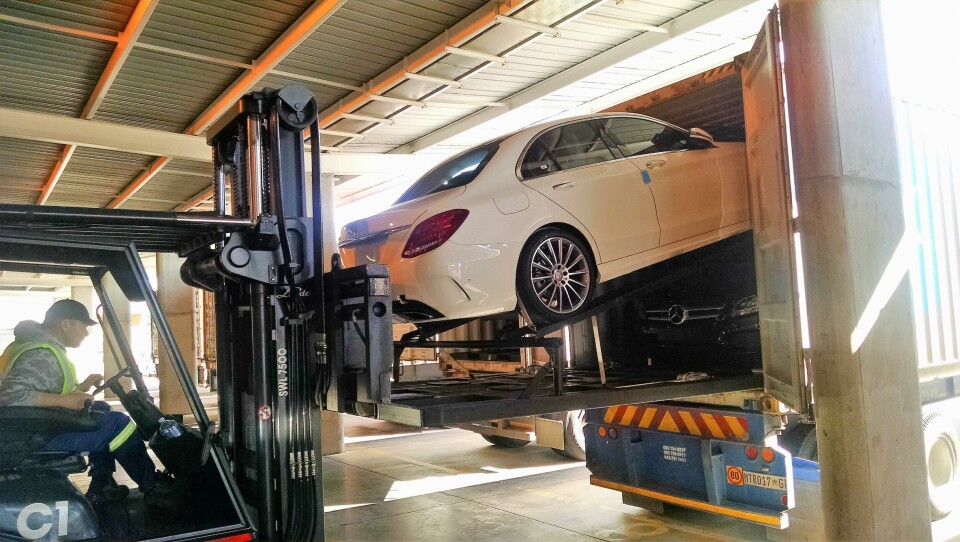 Professional vehicle container shipping offers advantages such as enhanced security, protection and the ability to ship vehicles to remote locations Kar-Tainer container loading