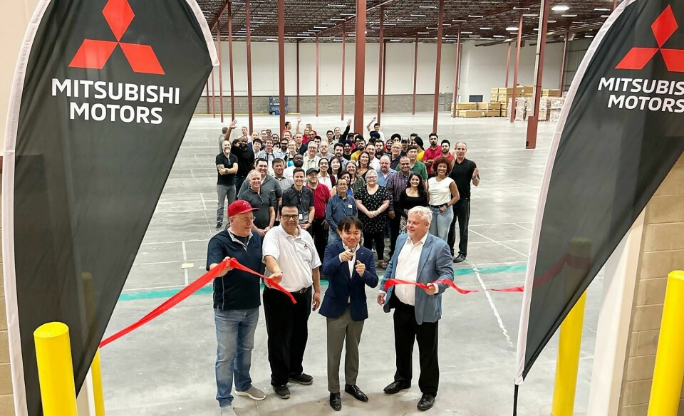 Front row from left: director of aftersales Brian McGrath; PDC manager, Rahul Dua; president and CEO Kenji Harada; and CFO Matthew Loptson PDC-Expansion-1 MMSCAN