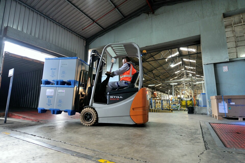 Chep sees the greater use of returnable containers in international automotive supply chains as a major opportunity in coming years SCK1501_4475