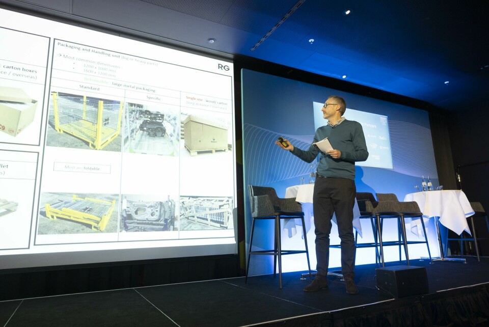 Olivier Cotillard, packaging circular economy expert at Renault Group, at ALSC Europe 2025 ALSC Europe 2025 packaging focus 3 Olivier Cotillard, packaging circular economy expert at Renault Group