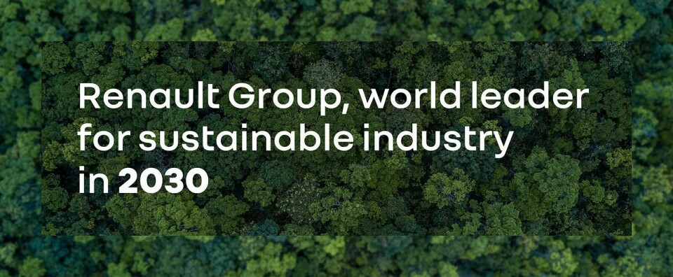 Renault’s sustainability roadmap aims to make it a “world leader for sustainable industry” by 2030 Renault sustainability roadmap