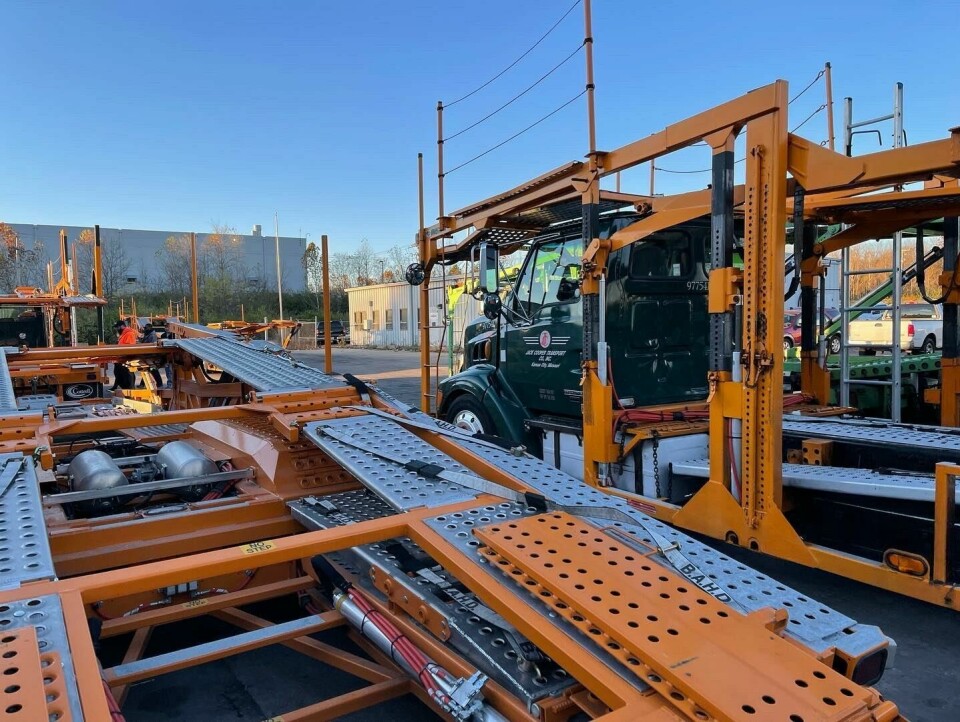 Ford has ended its contract with North American vehicle hauler Jack Cooper Jack Cooper X image