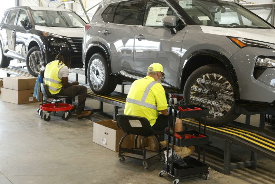 Nissan benefits from pre-delivery inspection, tooling and accessory installation at the new facility Nissan Brunswick_9714