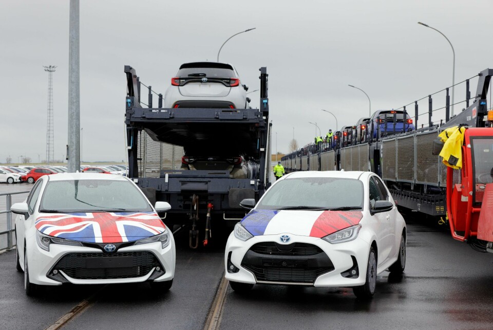 Toyota Motor Europe started shipping vehicles between the UK and Europe by cross channel rail freight last year to reduce emissions toyotacopysdhote1 (1)