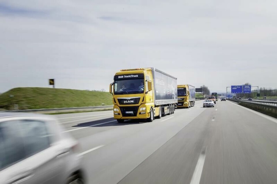 VW expands digital platform to improve connectivity MAN_truck_connected_highway