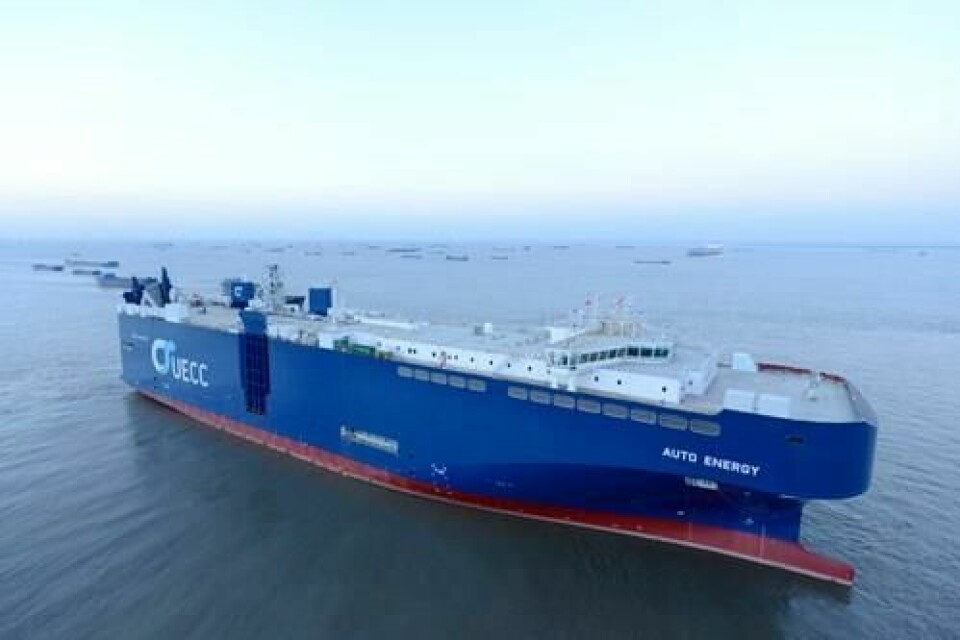 UECC wins Bremenports’ Greenports award UECC vessel