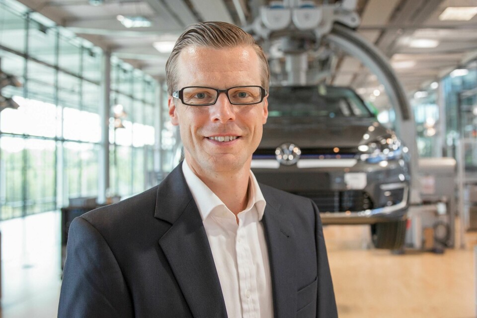Danny Auerswald, plant manager for the Transparent Factory in Dresden Danny Auerswald plant manager for Transparent Factory