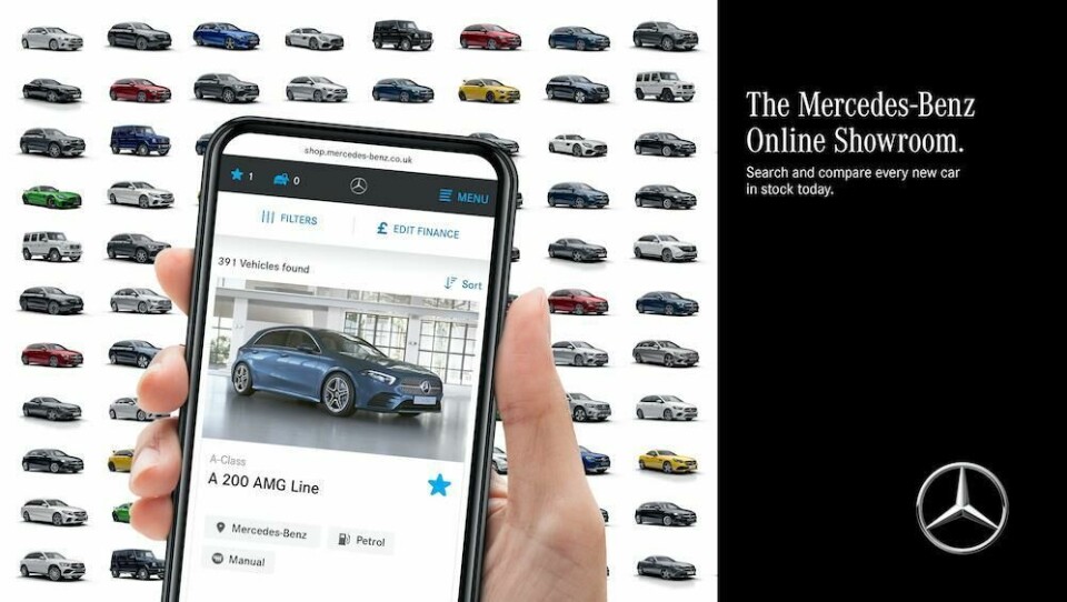 Mercedes-Benz online showroom Mercedes-BenzOnlineShowroom