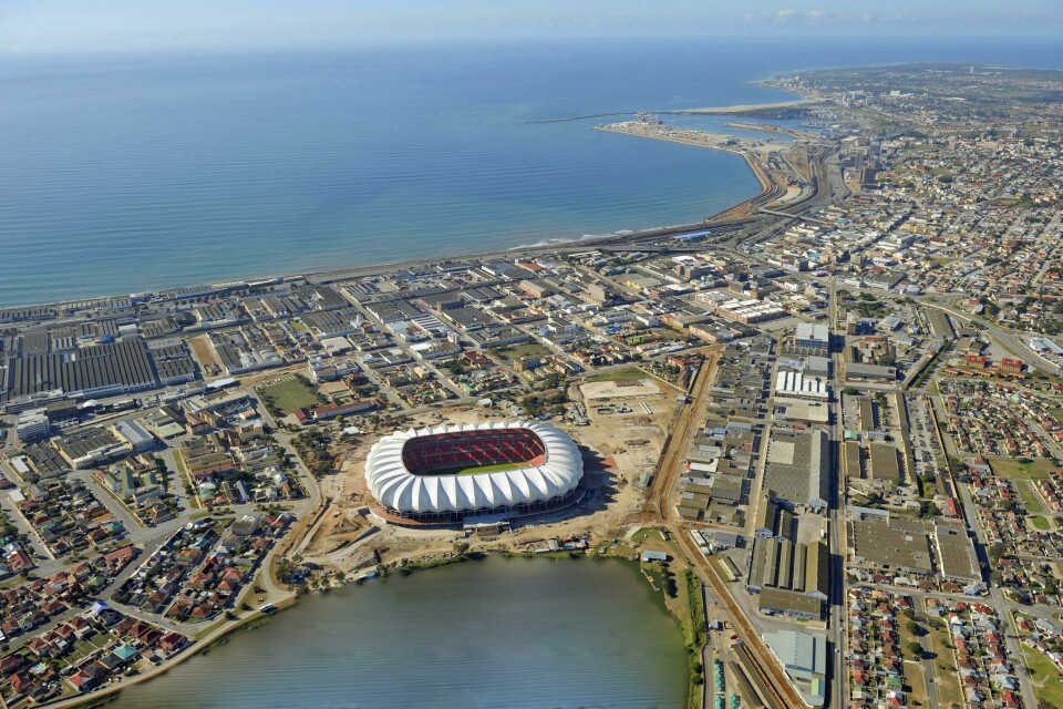 South Africa’s automotive manufacturers are well positioned to export parts, with many tier suppliers located at Port Elizabeth Port Elizabeth (background), South Africa