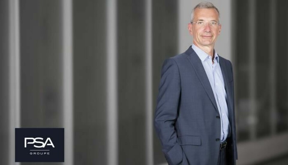 Arnaud Deboeuf, executive vice-president of manufacturing and supply chain, Groupe PSA IMAGE NOMINATION ACC