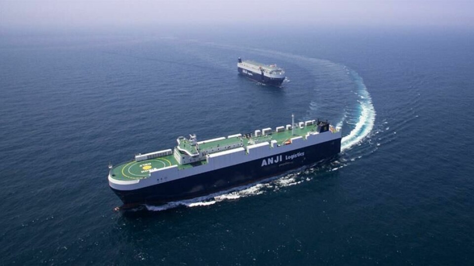 Seven new car carriers to be built for Anji shipping Anji logistics