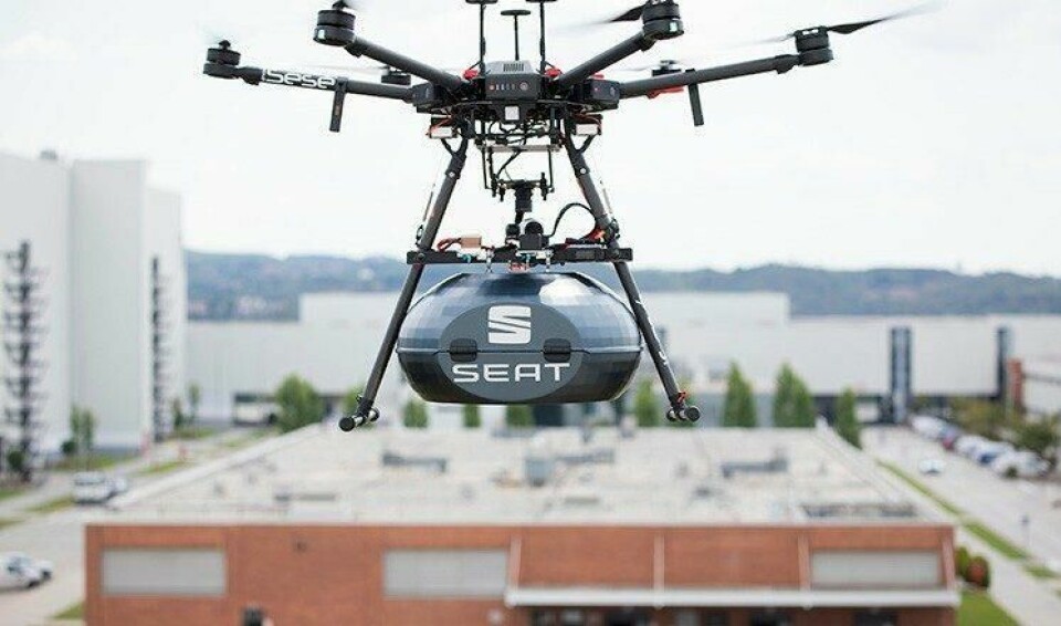 Seat begins drone deliveries to assembly lines at Martorell Drone_Seat_Martorell