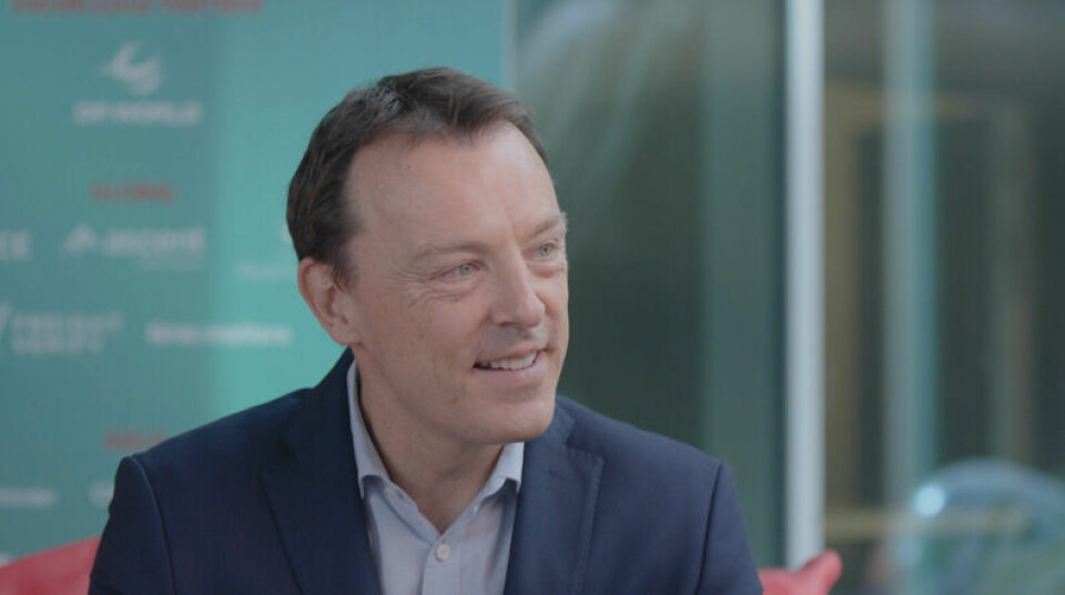 JC Deville, VP of Supply Chain, Toyota Motor Europe on the Red Sofa ALSC Europe 2024, JC Deville Toyota Red Sofa