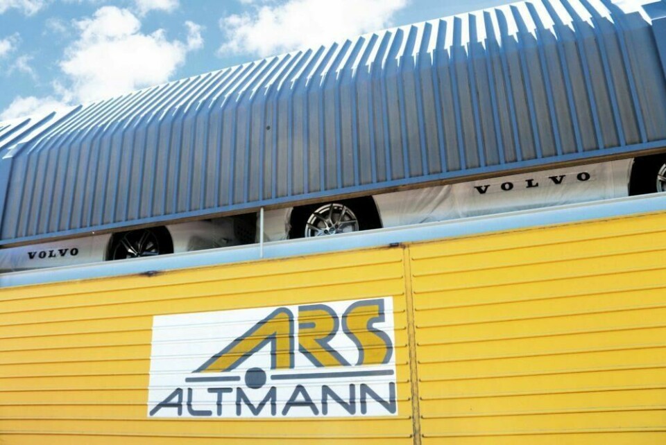 Volvo on track from China to Belgium with ARS Altmann and ICL ARS-Altmann_ICE_Volvo