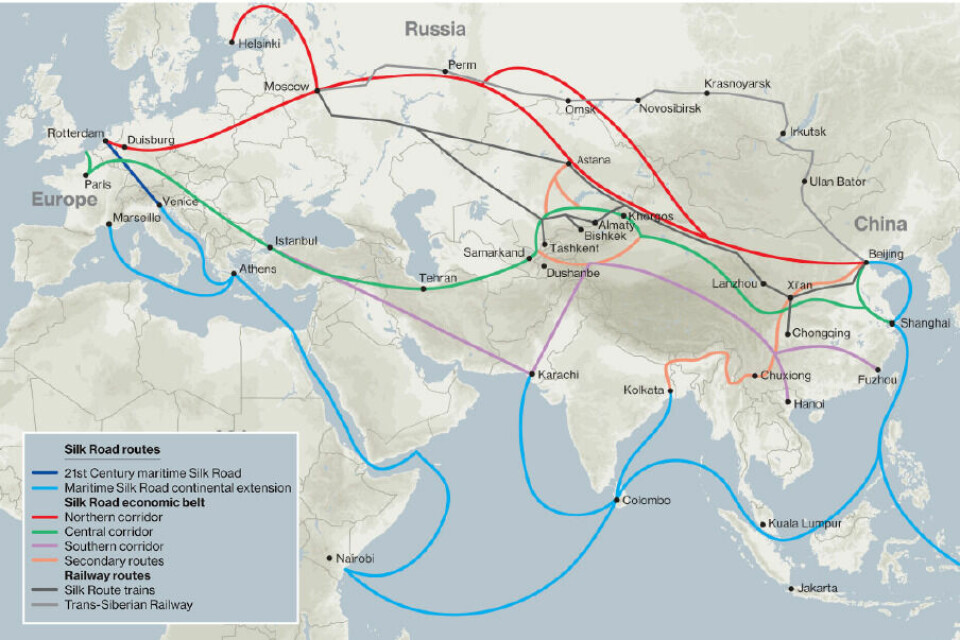 Stronger ties: Growth of a new Silk Road