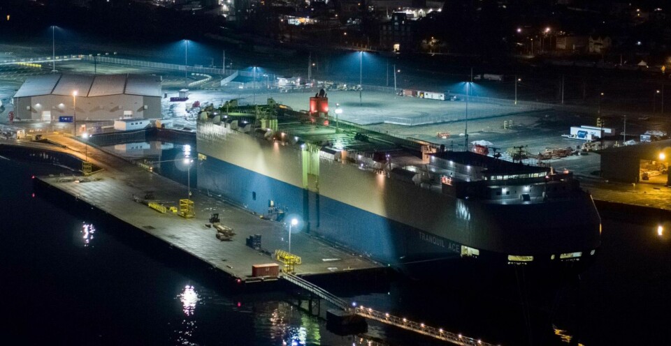 SSA’s terminal at Nanaimo on Vancouver Island is moving Mercedes-Benz volumes SSA_Marine_Nanaimo