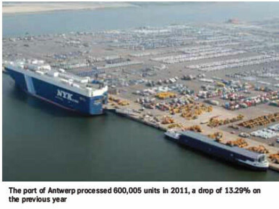 Clear port growth could get blurry antwerp