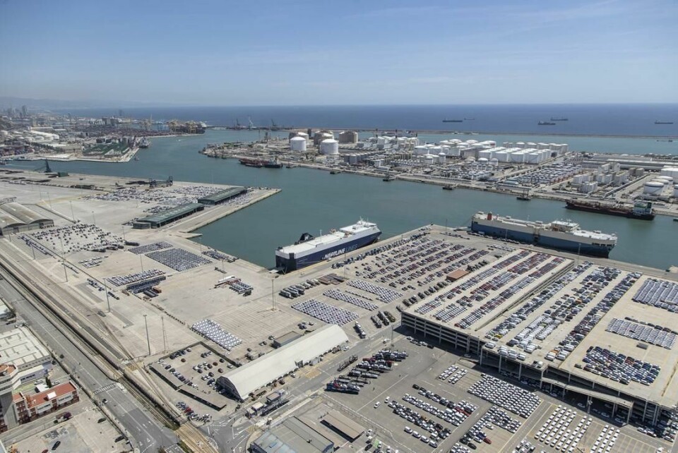 The biggest project at the port of Barcelona in 2024 was the launch of a tender for a third vehicle ro-ro terminal Vehicle processing at Barcelona port