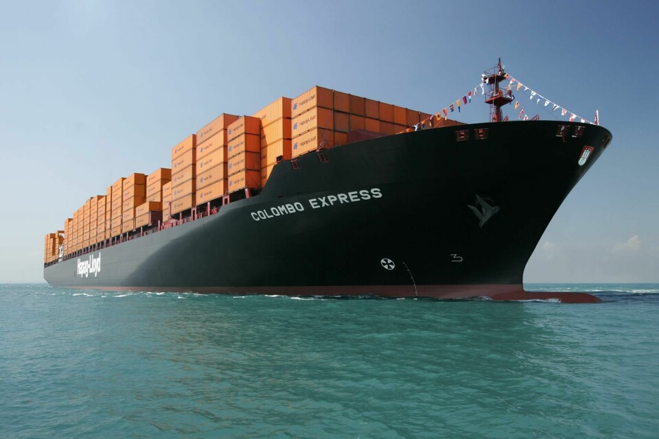 A capacity crisis in container shipping Colombo Express container ship