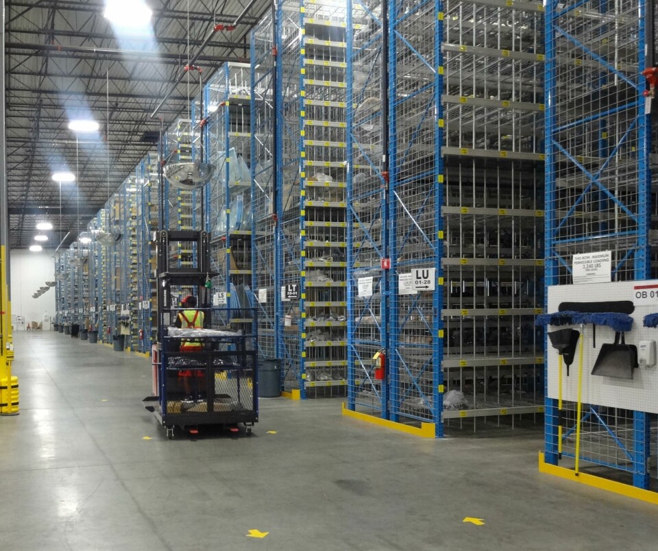 The Covid crisis has prompted a rethink of the just-in-time supply model Toyota PDC ATL warehouse