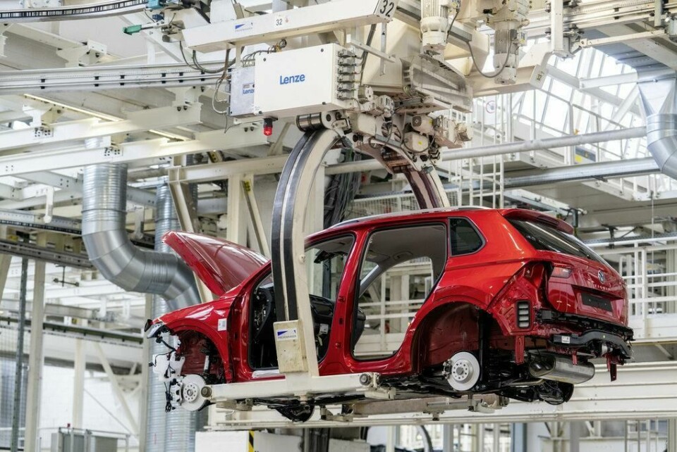VW’s Wolfsburg plant has cut factory costs compared to last year but its not enough to offset operatiional losses across German assembly plants VW Tiguan assembly Wolfsburg