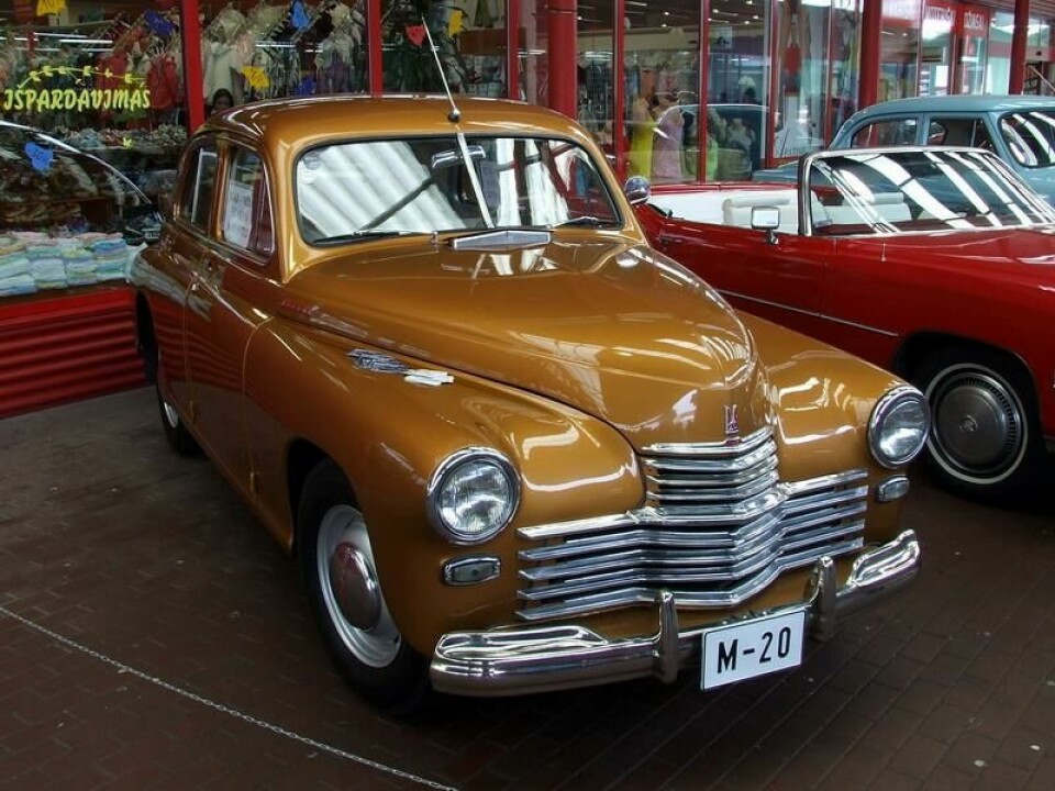 The Pobeda was orginally assembled in Nizhny Novgorod between 1946 and 1958 GAZ-M20_Pobeda