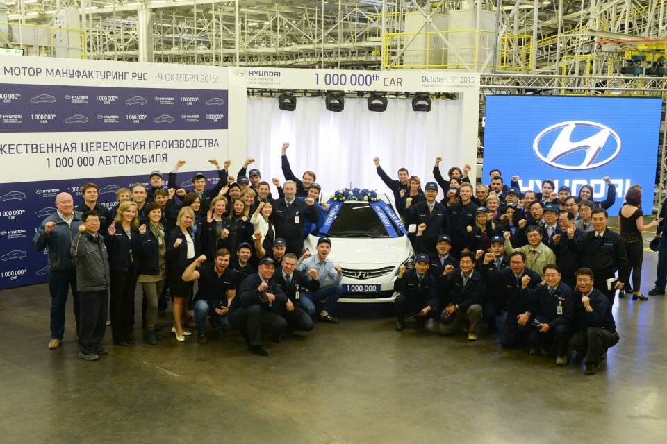 Hyundai has exported vehicles from Russia to Uzbekistan and Kazakhstan but is now localising production. Credit: Hyundai HMMR