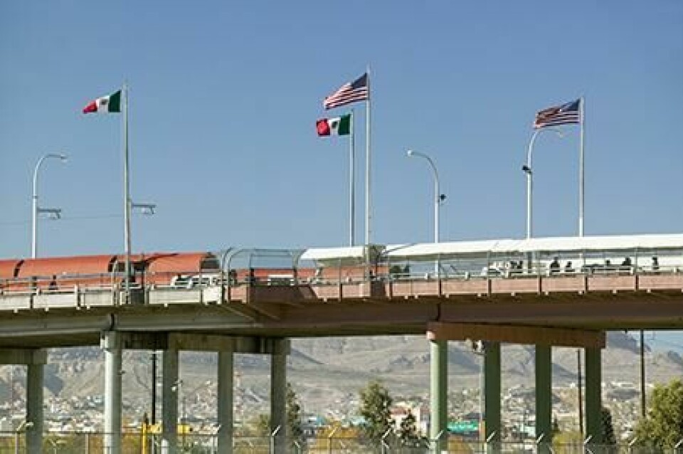 US-Mexico border US-Mex border