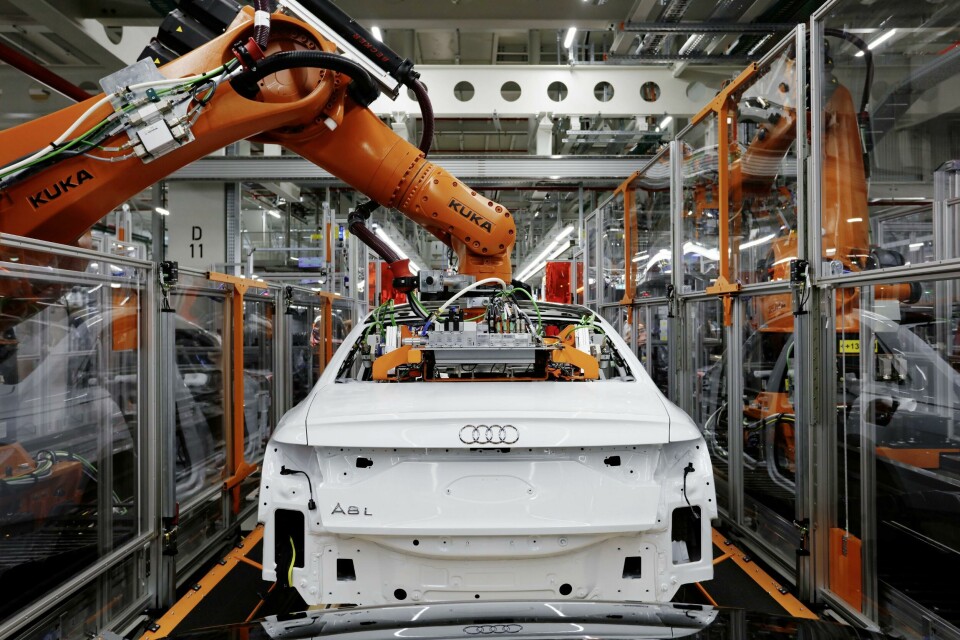 Audi A8 production in Neckarsulm Audi A8 Neckarsulm production