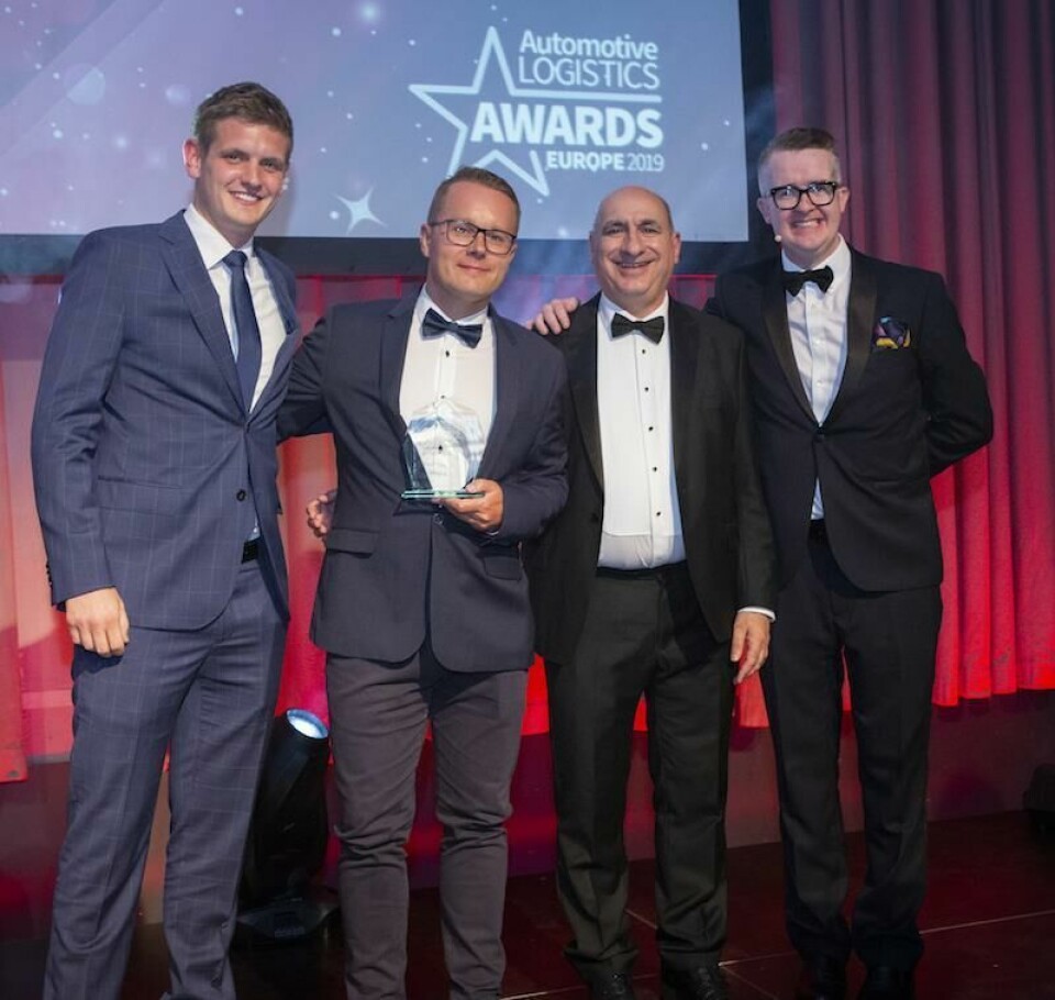 Wega A took the Better Visibility award for its Bond vehicle releasing and inventory management tool Wega_A_award