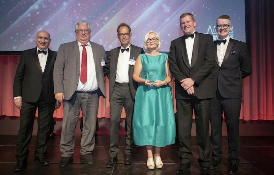 This year’s Supply Chain Partnership Award went to a vehicle logistics telematics solution, led by T-Systems, which collaborated together with Volkswagen Group, logistics firm BLG and IT and software specialist, Inform T-System_Inform